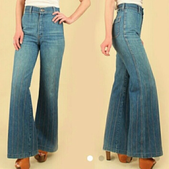 70s high waisted jeans